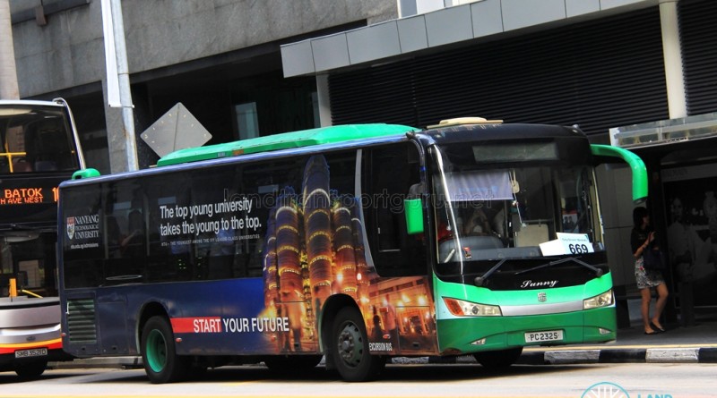 City Direct Bus Service 669 – Land Transport Guru