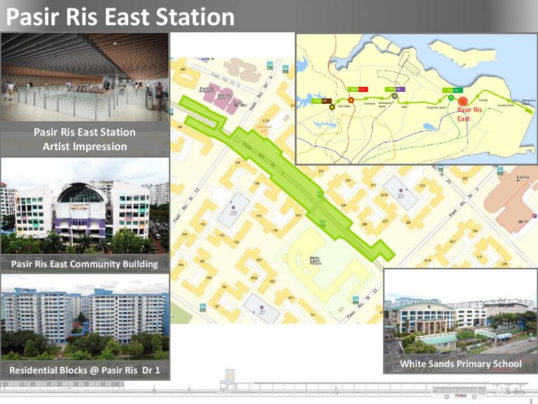 Pasir Ris East MRT Station Land Transport Guru