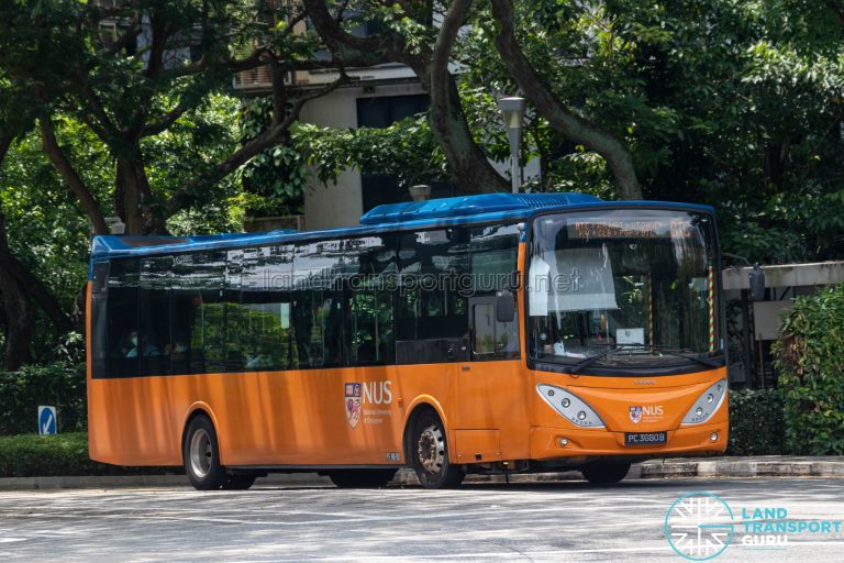 Nus Isb Btc Comfortdelgro Bus Volvo B L Pc B Land Transport Guru