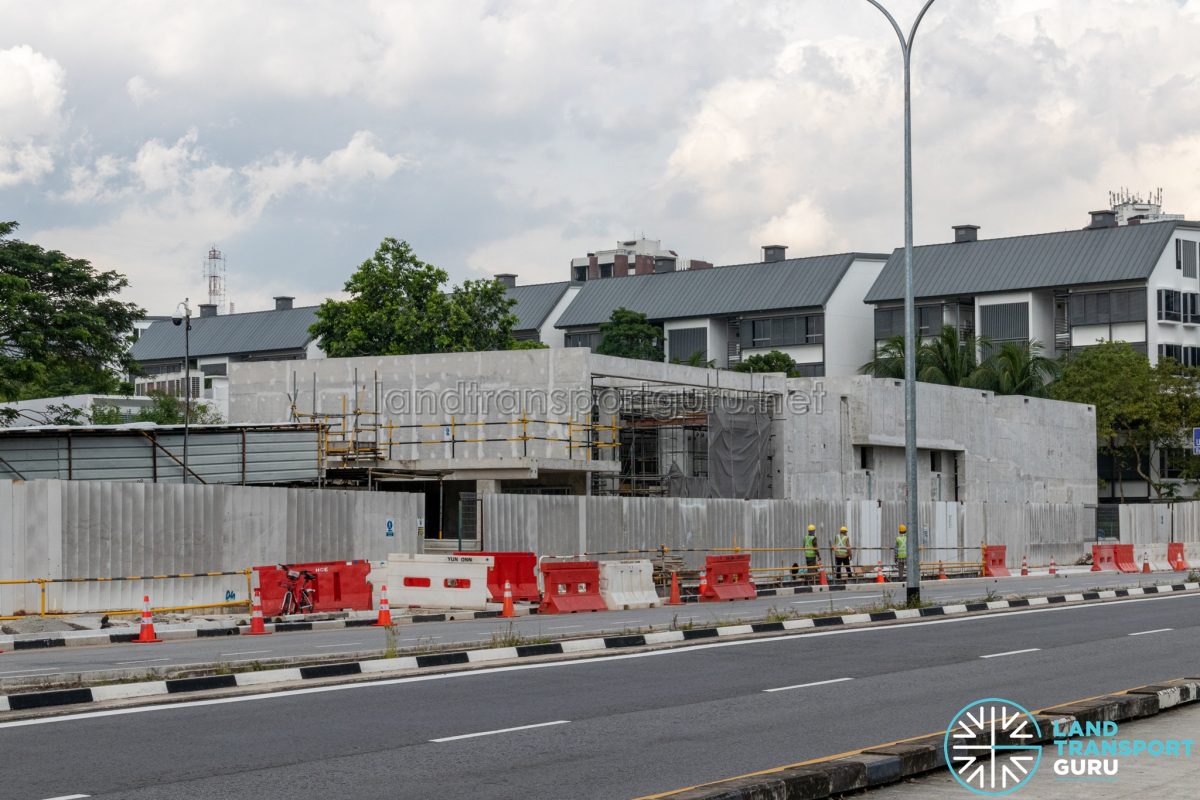 Siglap Mrt Station Construction Progress Jan Land Transport Guru