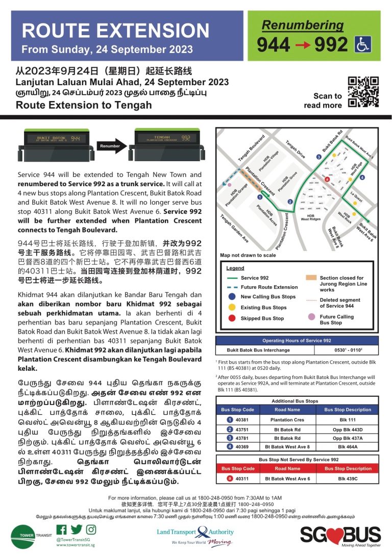 Tower Transit Bus Service Land Transport Guru