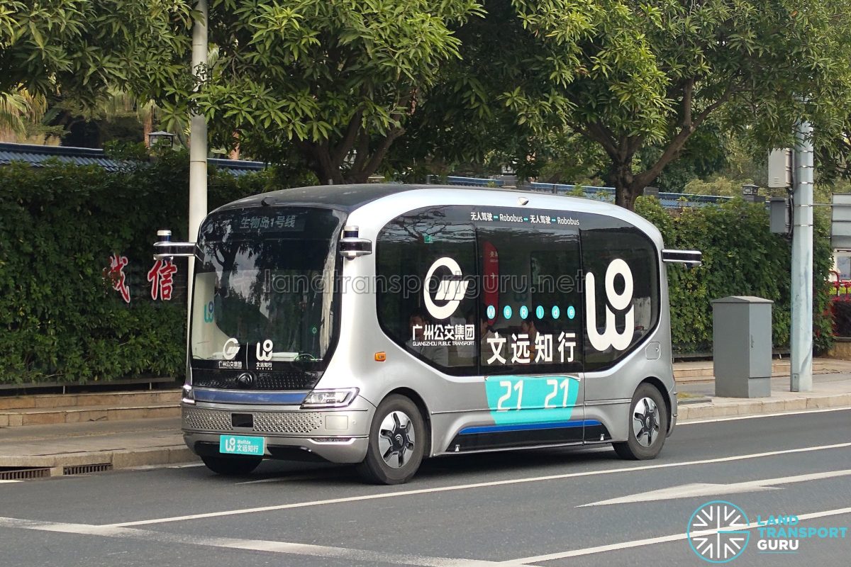 WeRide Robobus In Guangzhou Land Transport Guru