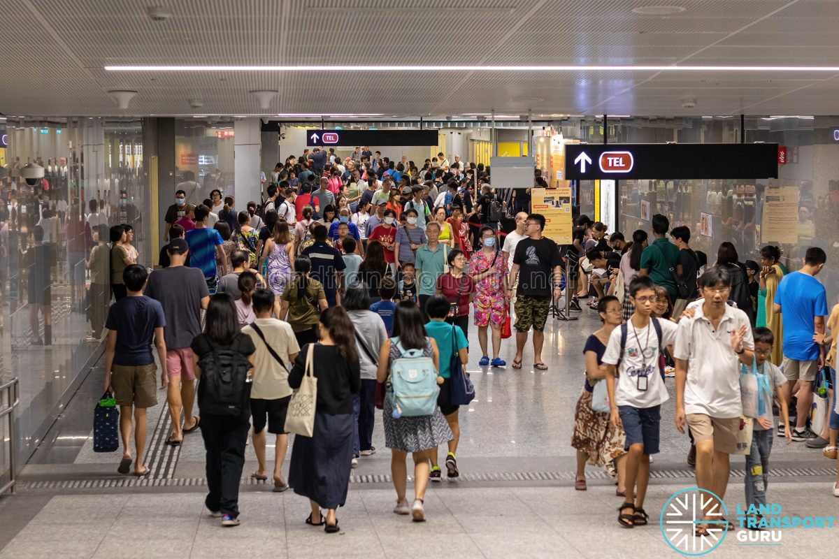 Marine Parade MRT Station Exit 1 Underground Link Land Transport Guru