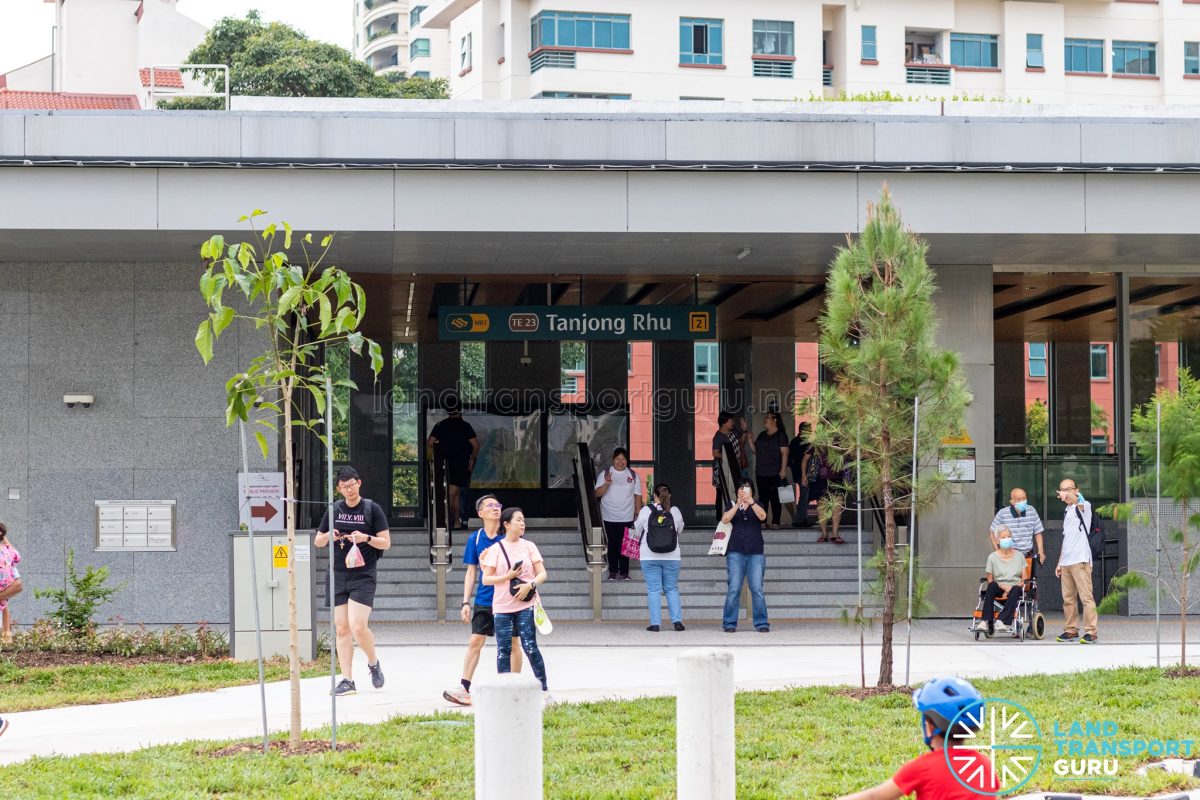 Tanjong Rhu MRT Station Exit 2 Land Transport Guru