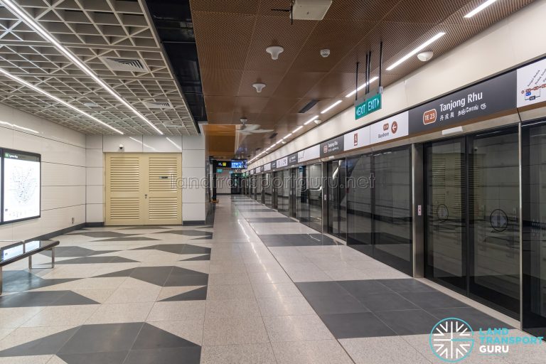 Tanjong Rhu Mrt Station Platform A Land Transport Guru