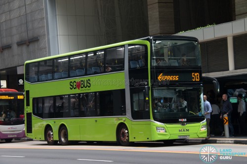 SBS Transit MAN A95 - SG6083J @ 513
