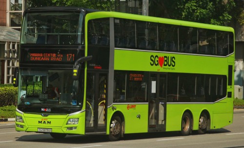 SMRT Buses MAN A95 - SG5876U on 171