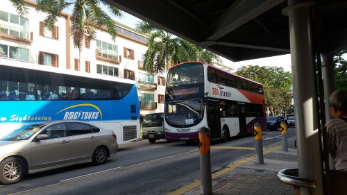 Passing by with SBS TRANSIT still proudly displayed