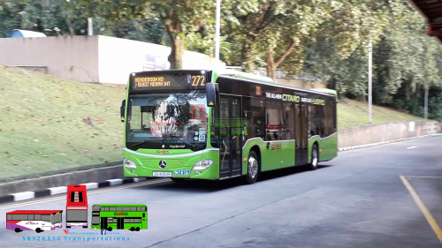 Mercedes-Benz Citaro 2 Hybrid on its first day of revenue service on 13 March 2020