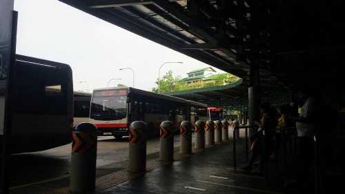 At Yishun Temporary Interchange