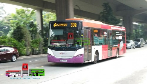 SBS Transit Express 30e is one of the bus services that was suspended due to the COVID'19 Circuit Breaker till 01 June 2020.

25/04/2019