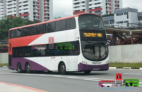 The last survivor of SBS Transit Base Livery Volvo B9TL under SMRT Buses. Hope it turns green soon :)

14/05/2019