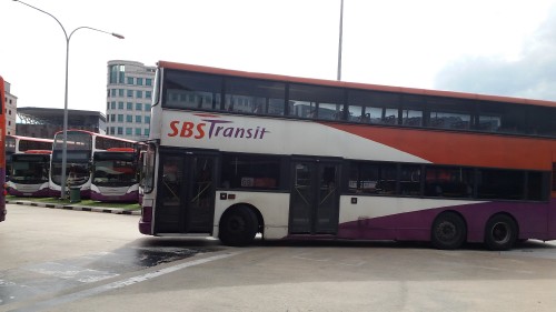 They misaligned the SBS Transit logo