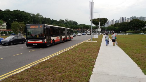 This is the infamous bus that got stuck in mud at Toa Payoh, 1 year before the incident