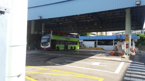 Green can be applied within the day to transform buses