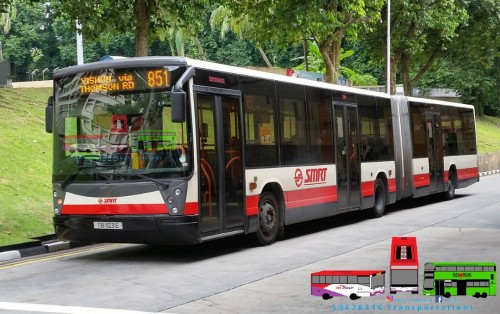 Who else miss the days of Mercedes-Benz O405G being deployed on SMRT Buses Trunk 851! As of 2018, this bus service is currently operated by SBS Transit Ltd as Seletar Bus Package.

01/01/2017