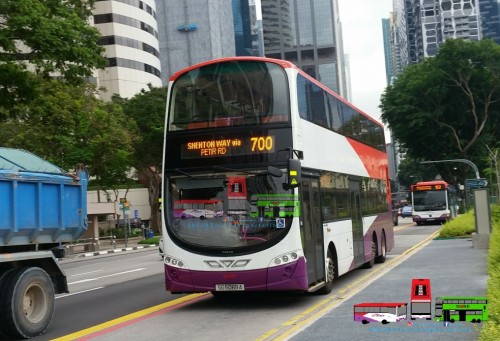 Back when SMRT Buses used to operate a number of SBS Transit Livery Volvo B9TL Wright Eclipse Gemini II. SG5089A was one of the Volvo B9TLs that was returned to SBS Transit Ltd as part of the Seletar Bus Package in 2018.

21/09/2017