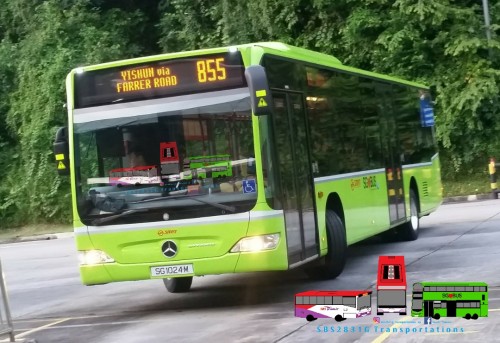 SG1024M, one of the Mercedes-Benz Citaro O530 that was registered under SMRT Buses before being transferred to SBS Transit in 2017 under the Seletar Bus Package.

11/10/2017