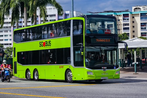 SG6287M on Training Bus