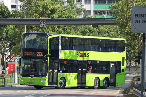 SG6329B on SBS Transit Service 243W