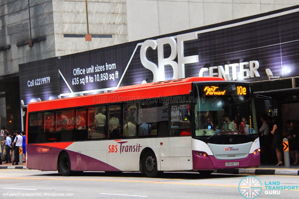 SBST Scania K230UB (SBS8571S) - Fast Forward 10e