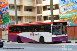 SBST Volvo B10M Mark IV (DM3500) (SBS2758K) - Premium 535