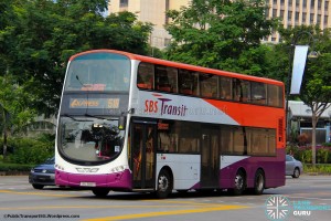 SBS Transit Volvo B9TL Wright (SBS3818P) - Express 518