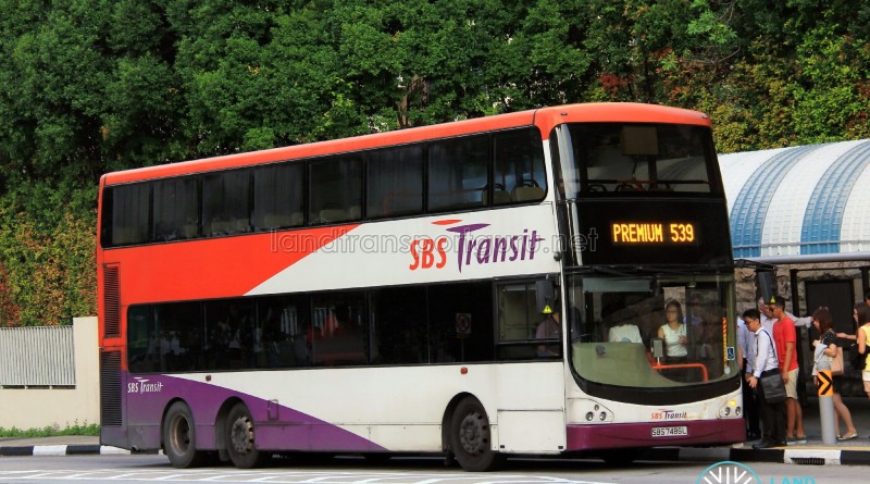 SBST Volvo B9TL CDGE (SBS7486L) - Premium 539