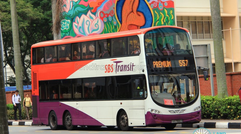 SBST Volvo B9TL Wright (SBS7686B) - Premium 557