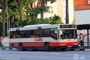 SMRT Mercedes-Benz O405 (TIB770T) - Service 169 (LAWO BENEFIT)