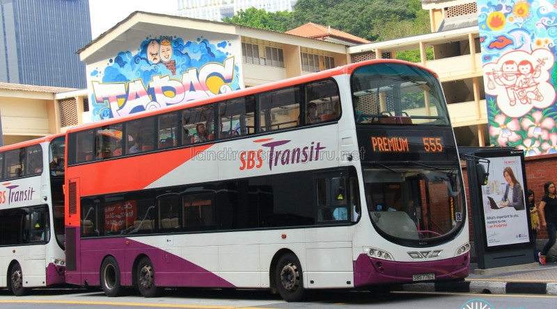 SBST Volvo B9TL Wright (SBS7716Z) - Premium 555