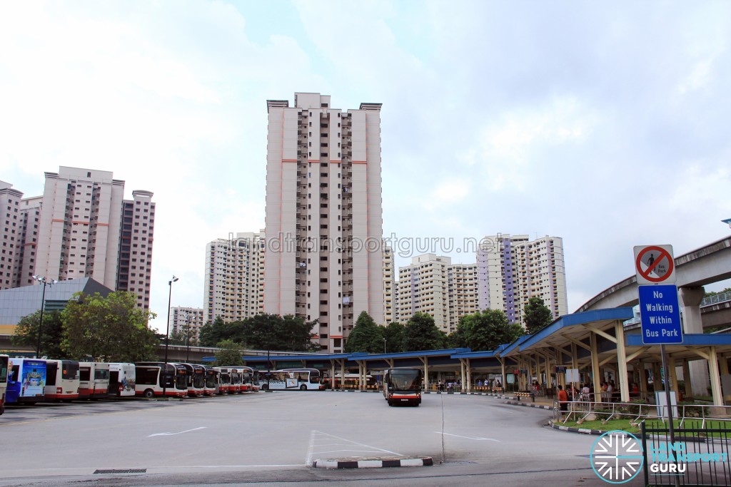 Old Bukit Panjang Bus Interchange - Bus Park