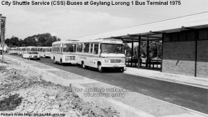 CSS buses at Geylang Lorong 1 Bus Terminal