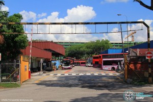 Ang Mo Kio Depot - Vehicular Exit