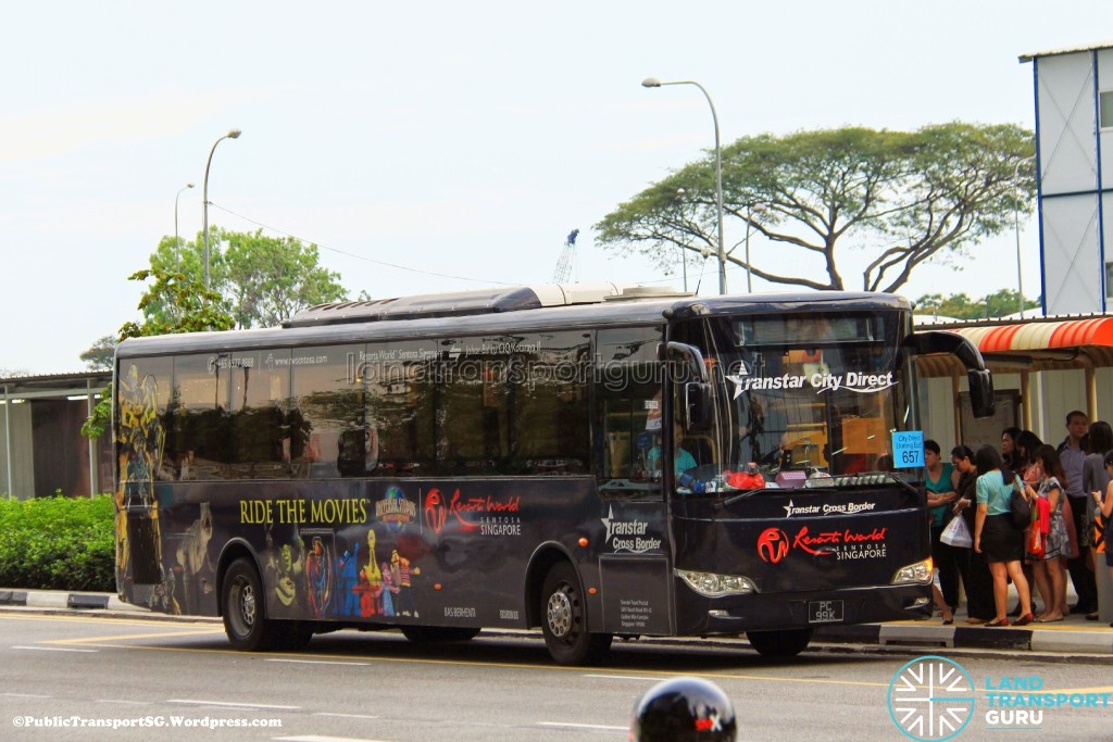 Transtar Travel & Tours King Long XMQ6120K (PC99K) - City Direct 657