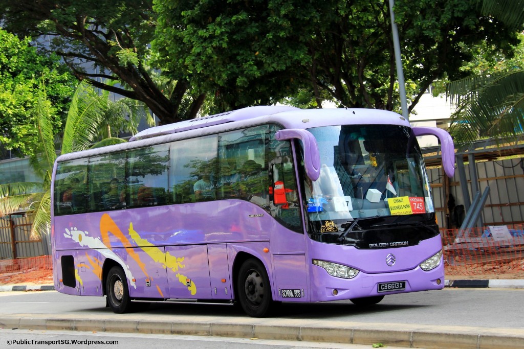 Smart Bus Golden Dragon XML6957J14 (CB6613X) - Premium 745