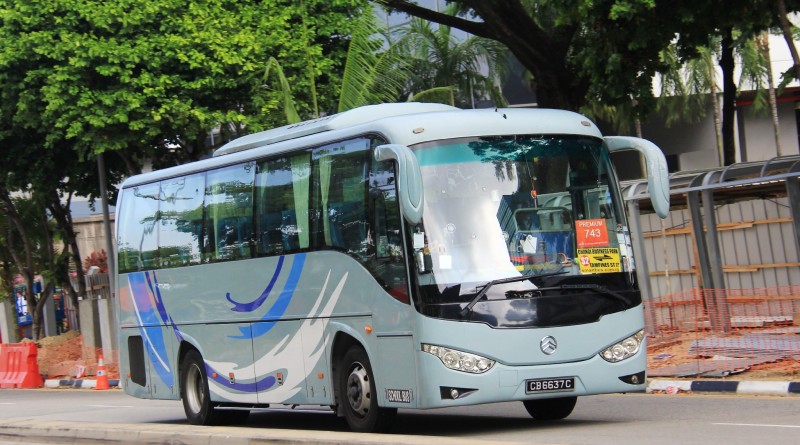 Smart Bus Golden Dragon XML6957J14 (CB6637C) - Premium 743