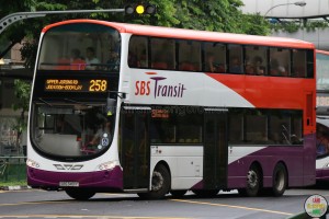 SBS Transit Volvo B9TL (SBS3491Y) - Service 258
