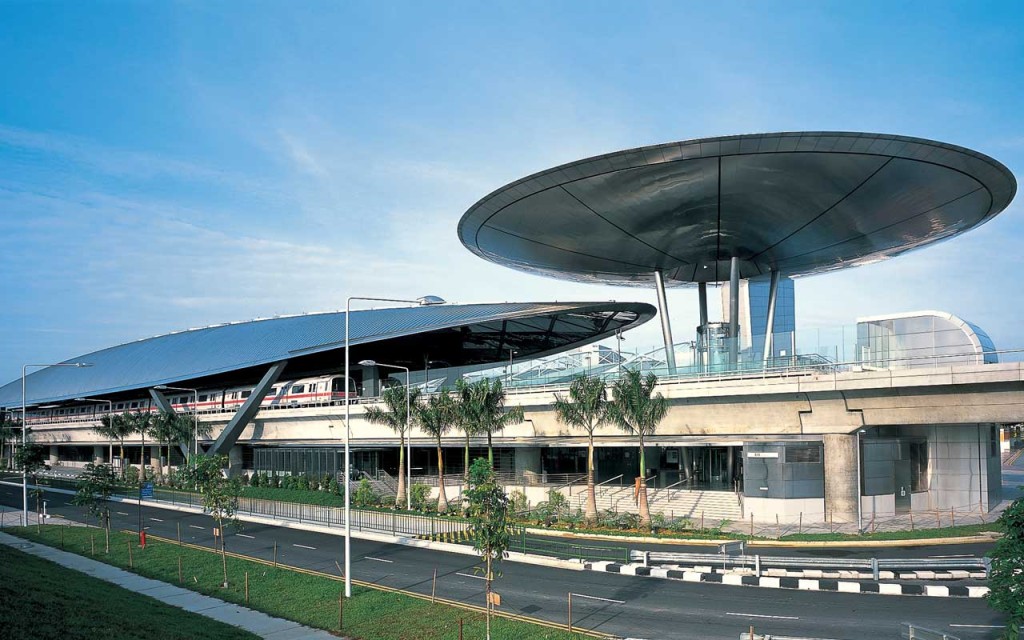 Expo station, the newly-built. Image from website.