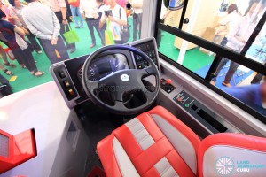 Alexander Dennis Enviro500 Concept Bus Mock-up - Driver's Cab