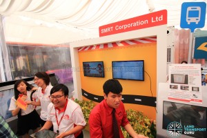 LTA Our Bus Journey Carnival - Ngee Ann City - SMRT Corporation booth