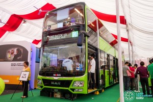 MAN Lion’s City DD L Concept Bus Mock-up - Exterior front view