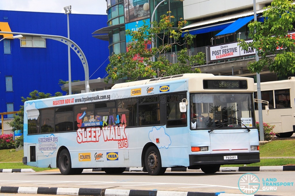 Bus-Plus Dennis Lance (PA644Y) - Tampines Retail Park Shuttle (Sengkang Route)