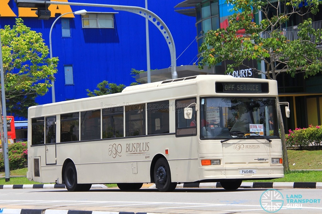 Bus-Plus Dennis Lance (PA648L) - Tampines Retail Park Shuttle (Bedok Route)