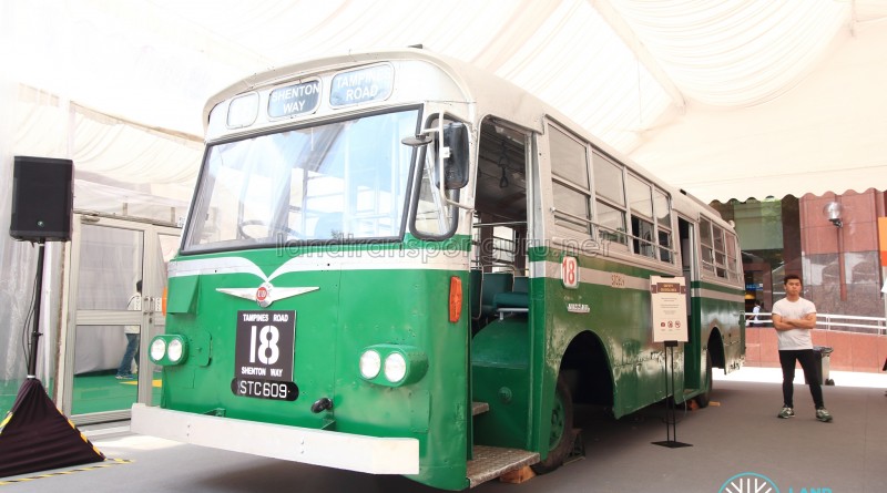 Restored Singapore Traction Company Bus - 1967 Nissan RX102K3 (STC609) - Exterior