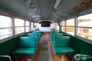 Restored Singapore Traction Company Bus - 1967 Nissan RX102K3 (STC609) - Front to rear view