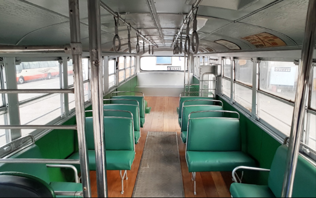 STC609 Restoration by Lexbuild - Completed bus interior