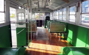 STC609 Restoration by Lexbuild - Completed bus interior