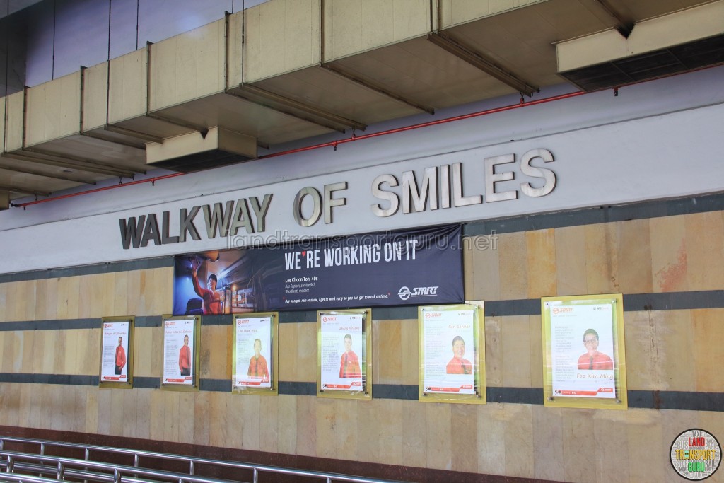 Woodlands Regional Interchange - Walkway of Smiles