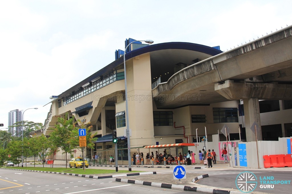 Bukit Panjang LRT Station - Exterior view